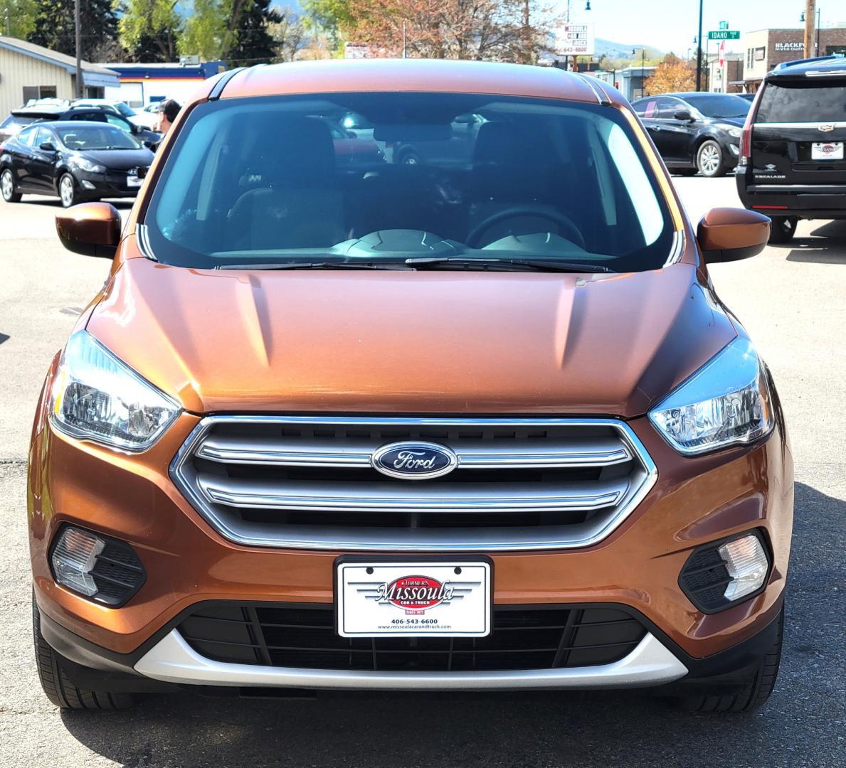 2017 Copper /Black Ford Escape SE (1FMCU9GD1HU) with an 1.5L I4 engine, 6 Speed Auto transmission, located at 450 N Russell, Missoula, MT, 59801, (406) 543-6600, 46.874496, -114.017433 - Nice Low Mile All Wheel Drive. Only 59K Miles. 1.5L I4 Engine. 6 Speed Automatic Transmission. Very Clean. Power drivers Seat. Air. Cruise. Tilt. Power Windows and Locks. Backup Camera. - Photo#3